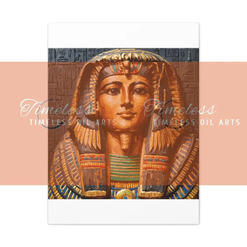 Canvas Print - Ancient Egyptian Queens 24’’ x 32’’ (Vertical) / 1.25’’ Canvas