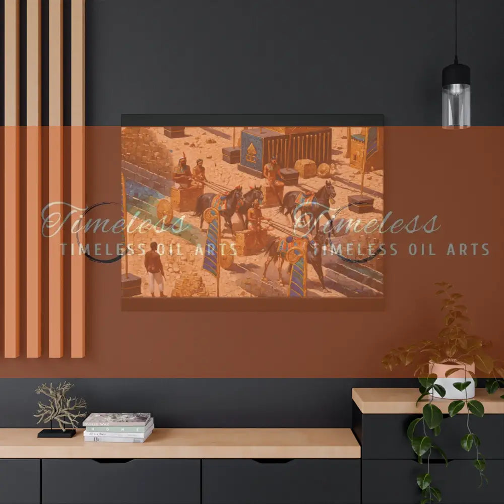 Canvas Print - Cairo Chronicles Canvas