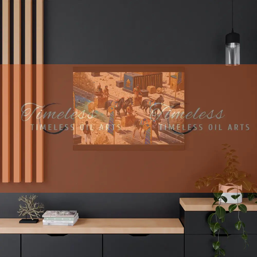 Canvas Print - Cairo Chronicles Canvas