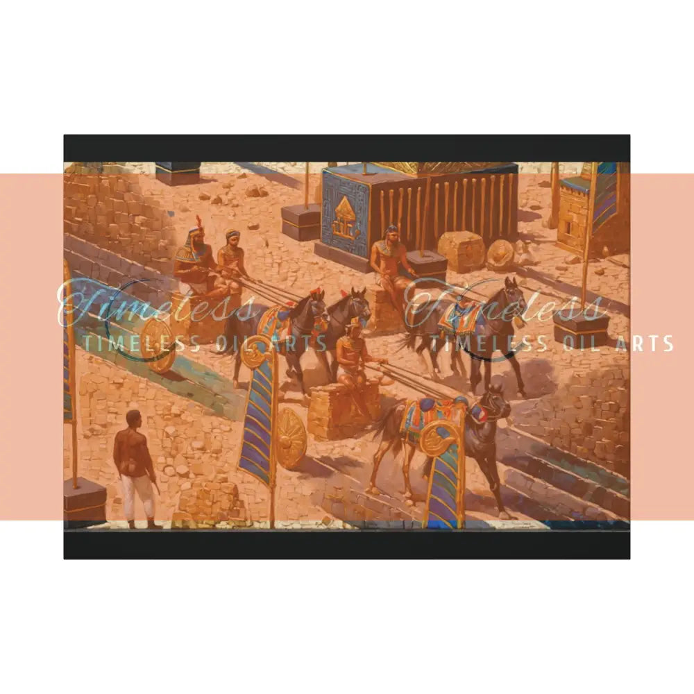 Canvas Print - Cairo Chronicles Canvas