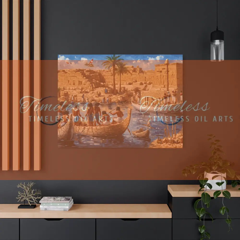 Canvas Print - Dreams of the Nile Egypt Canvas