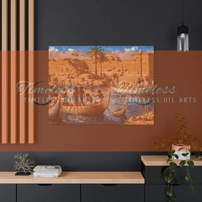 Canvas Print - Dreams of the Nile Egypt Canvas