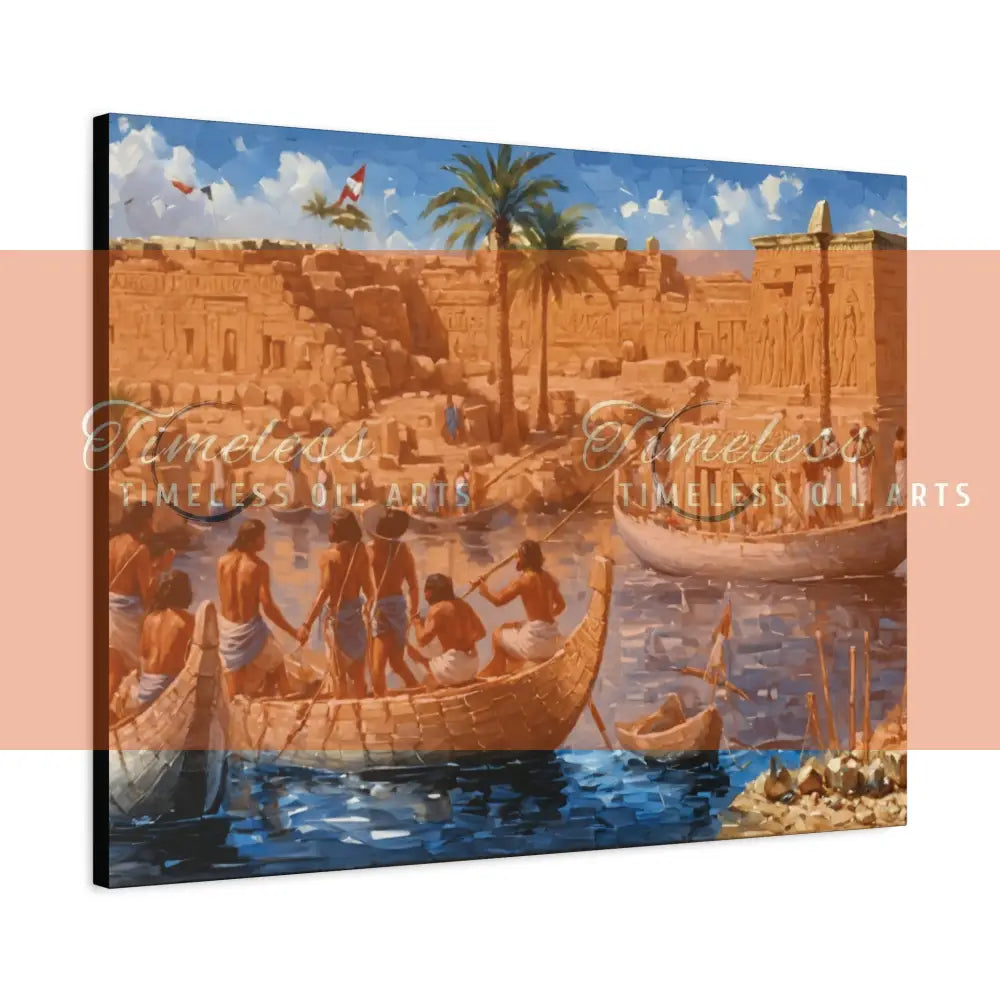 Canvas Print - Dreams of the Nile Egypt Canvas