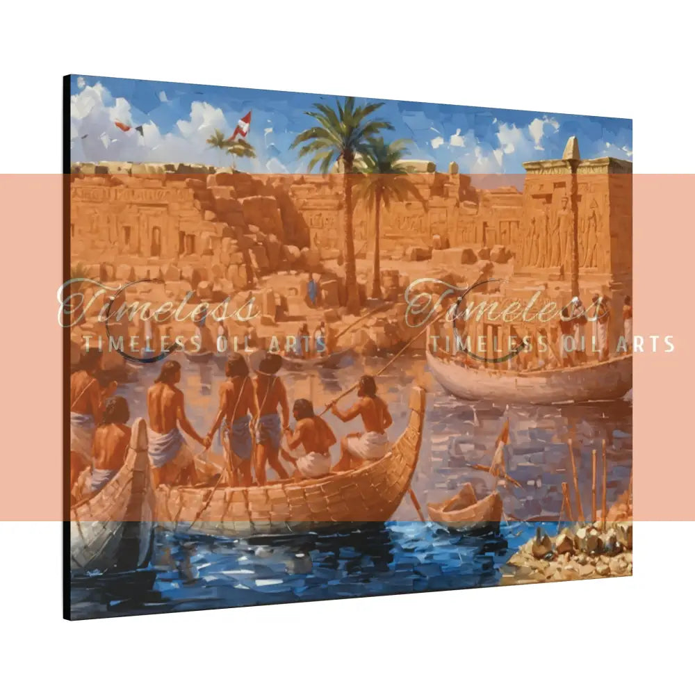 Canvas Print - Dreams of the Nile Egypt Canvas