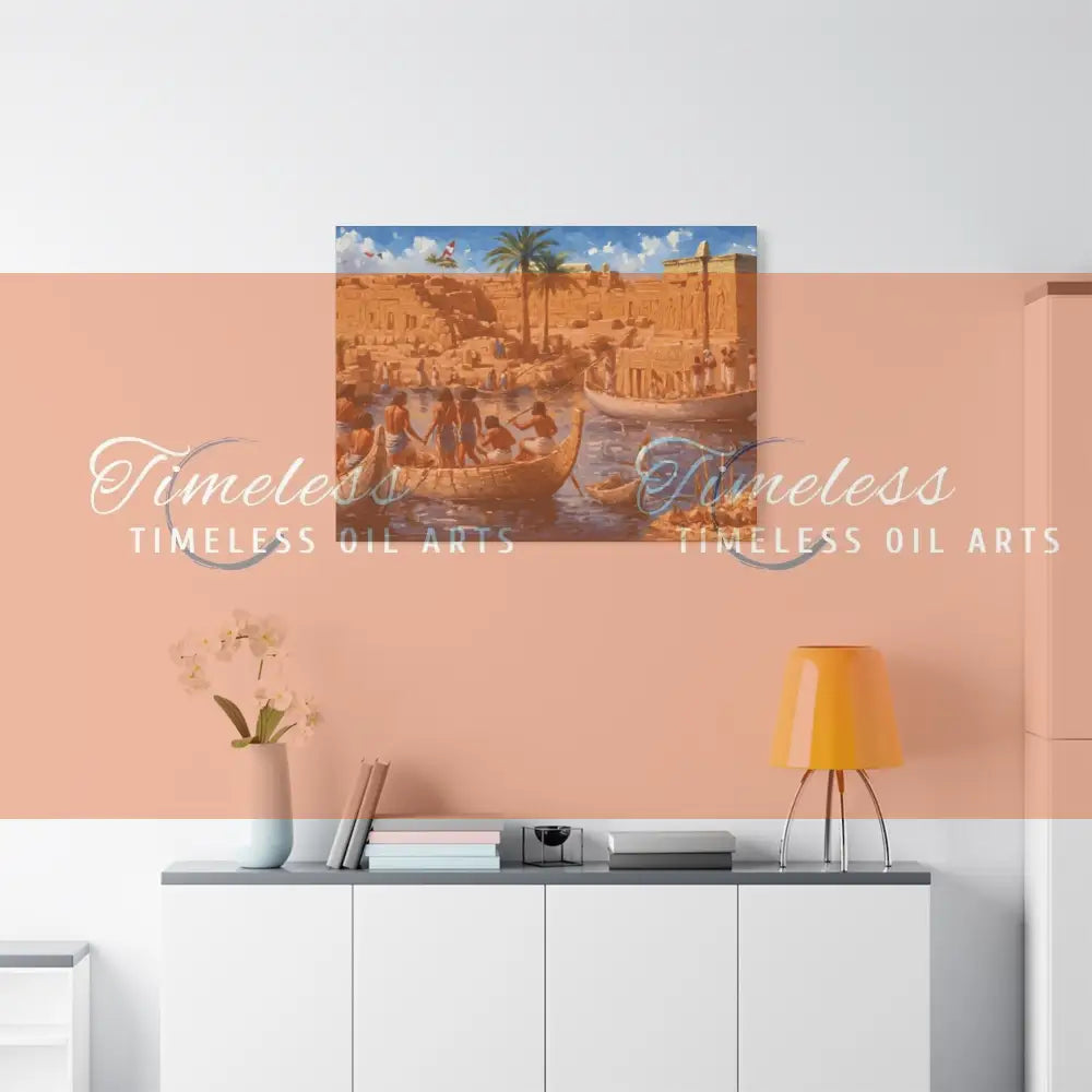 Canvas Print - Dreams of the Nile Egypt Canvas