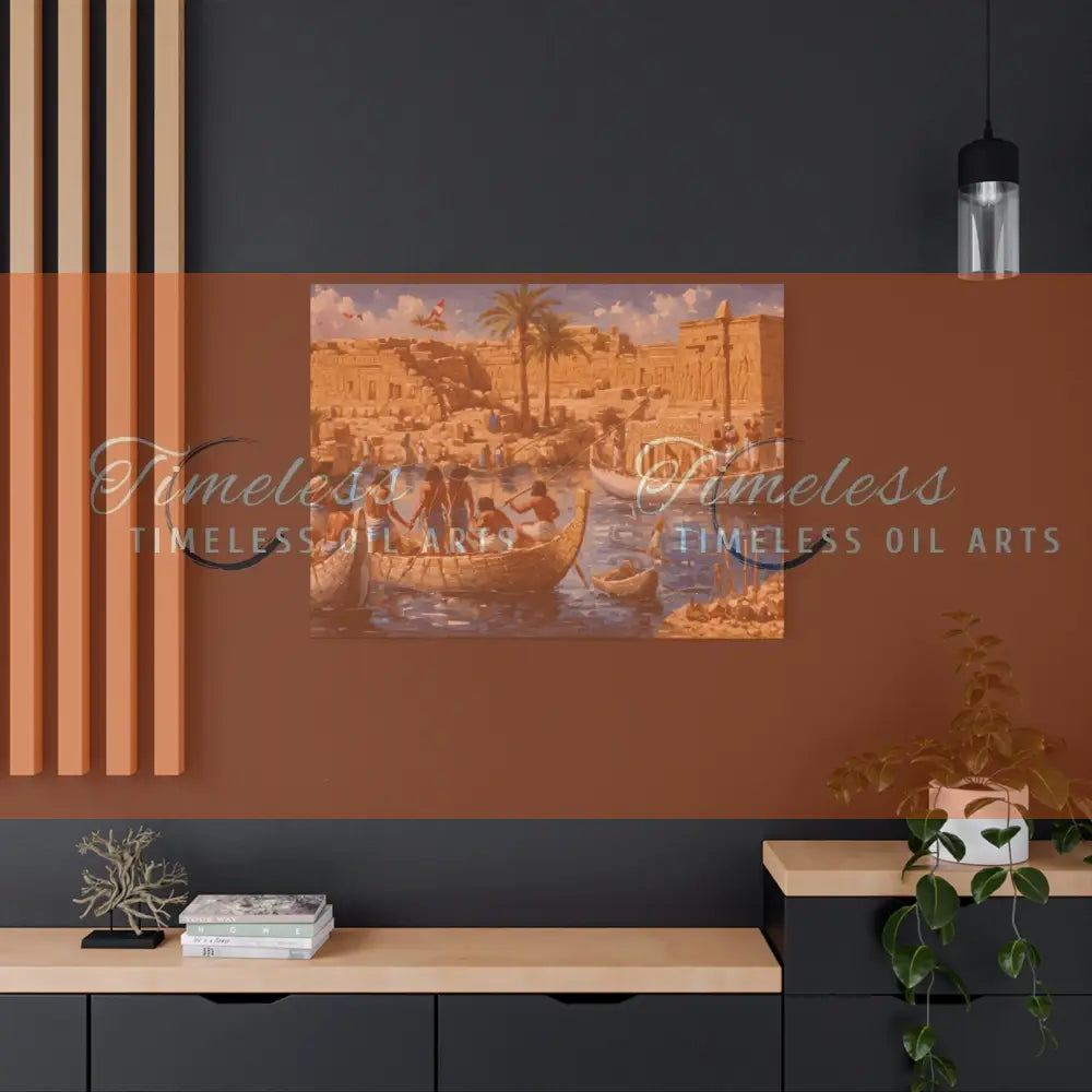 Canvas Print - Dreams of the Nile Egypt Canvas