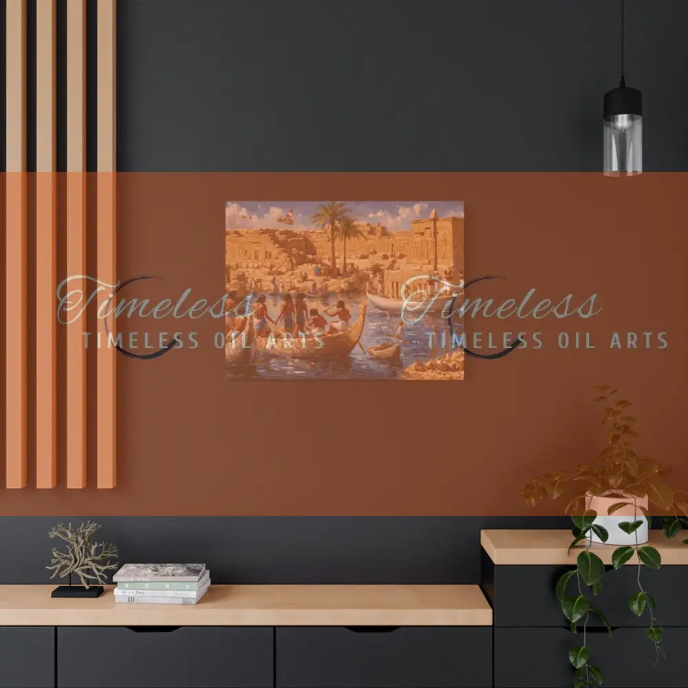 Canvas Print - Dreams of the Nile Egypt Canvas