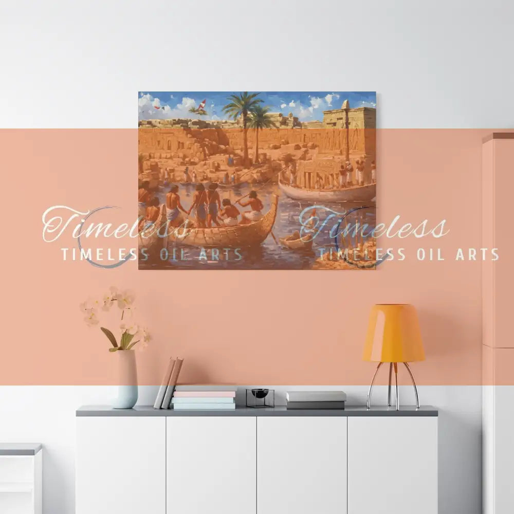 Canvas Print - Dreams of the Nile Egypt Canvas