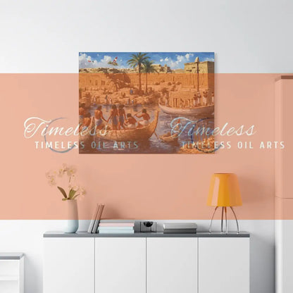 Canvas Print - Dreams of the Nile Egypt Canvas