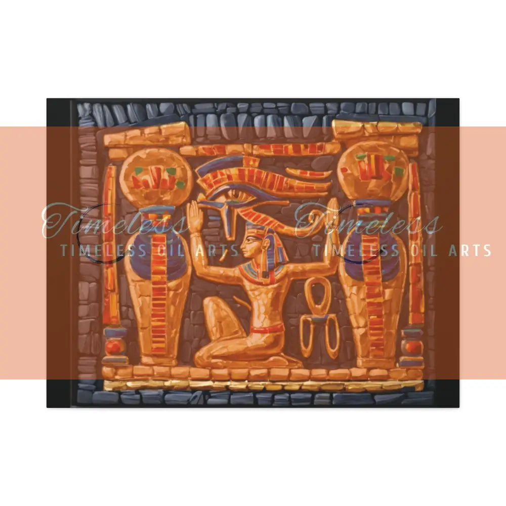 Canvas Print - Mural of the Life of the Pharaohs Canvas