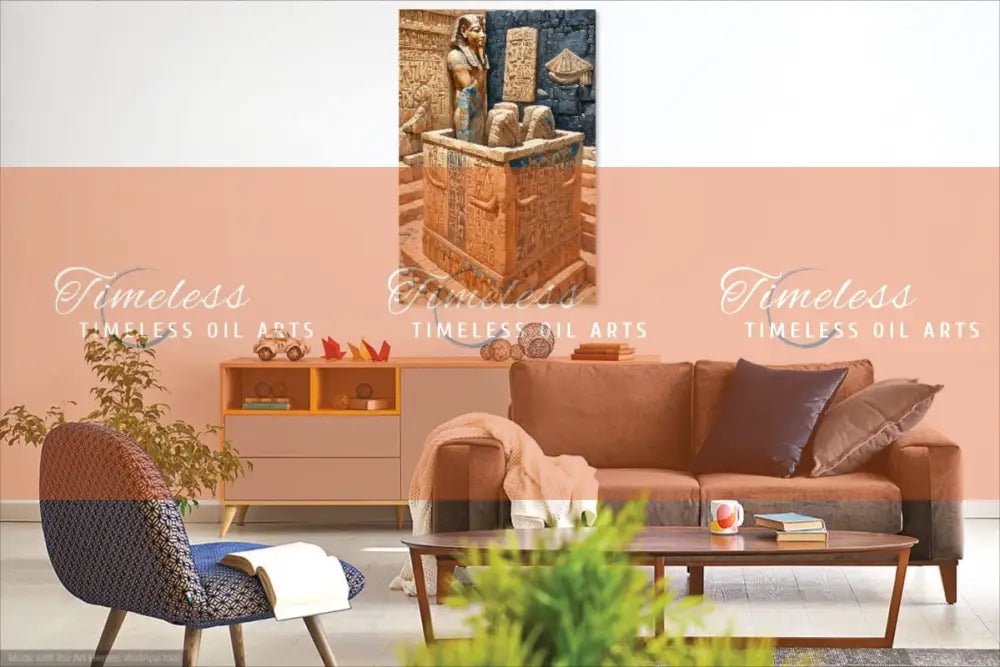 Mural of the Life of the Pharaohs (7 digital arts) Digital Artwork