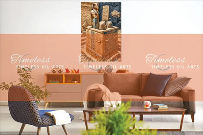 Mural of the Life of the Pharaohs (7 digital arts) Digital Artwork